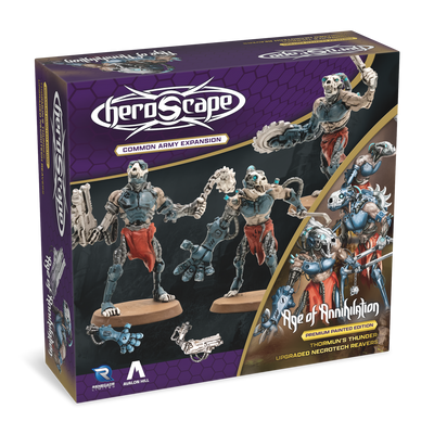 Thormun's Thunder: Upgraded Necrotech Reavers Common Army Expansion - Pre-Painted Premium Edition (PRE-ORDER)-All Things Heroscape
