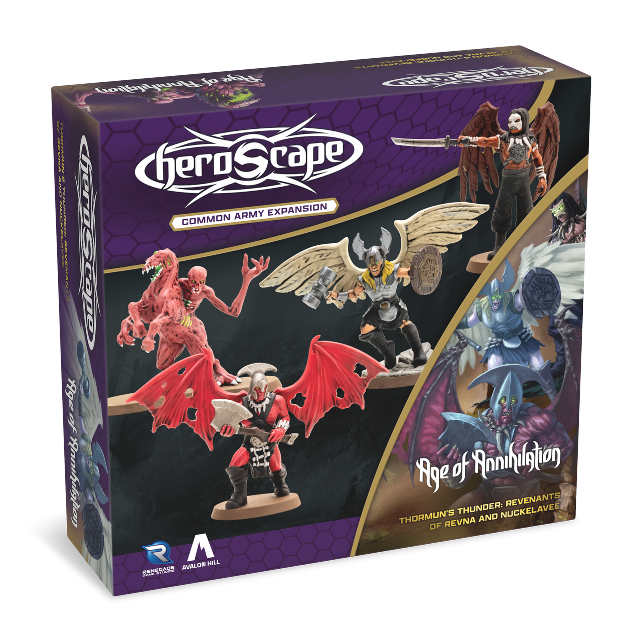 Thormun's Thunder: Revenants of Revna & Nuckelavee Common Army Expansion - Unpainted Standard Edition (PRE-ORDER)-All Things Heroscape