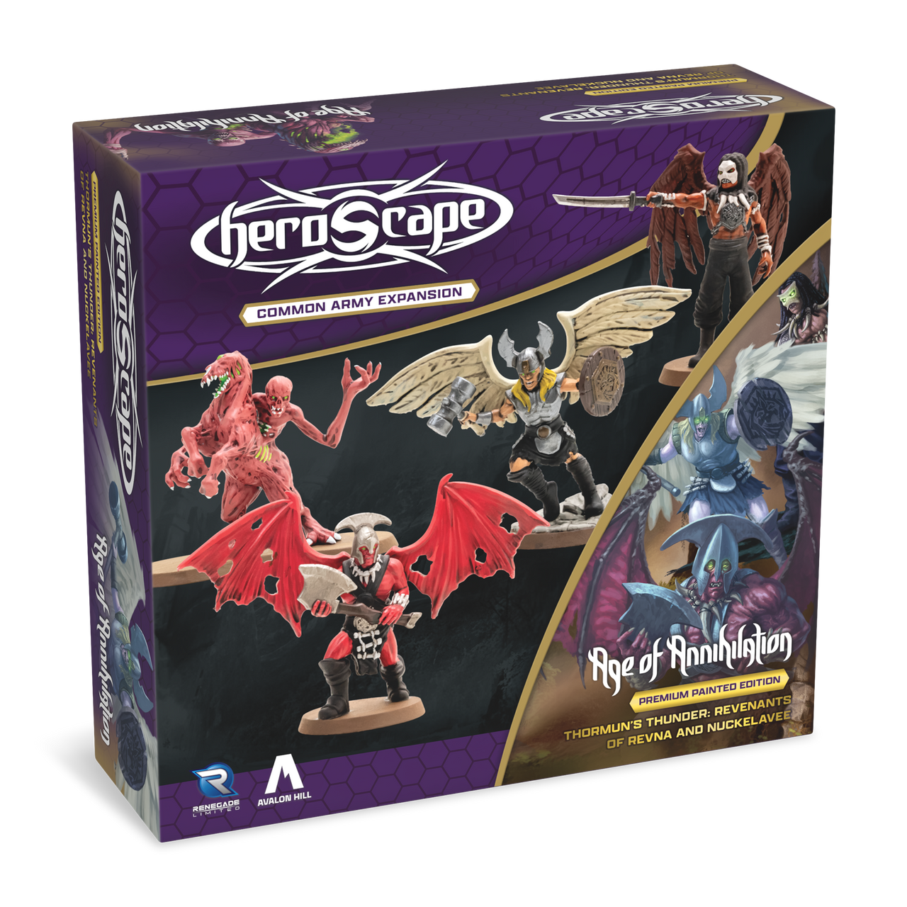 Thormun's Thunder: Revenants of Revna & Nuckelavee Common Army Expansion - Pre-Painted Premium Edition (PRE-ORDER)-All Things Heroscape