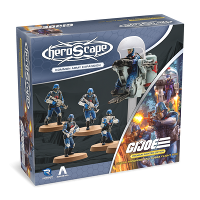 G. I. JOE Heroscape: COBRA Troopers & COBRA Flight Pod Common Army Expansion - Pre-Painted Premium Edition (PRE-ORDER)-All Things Heroscape