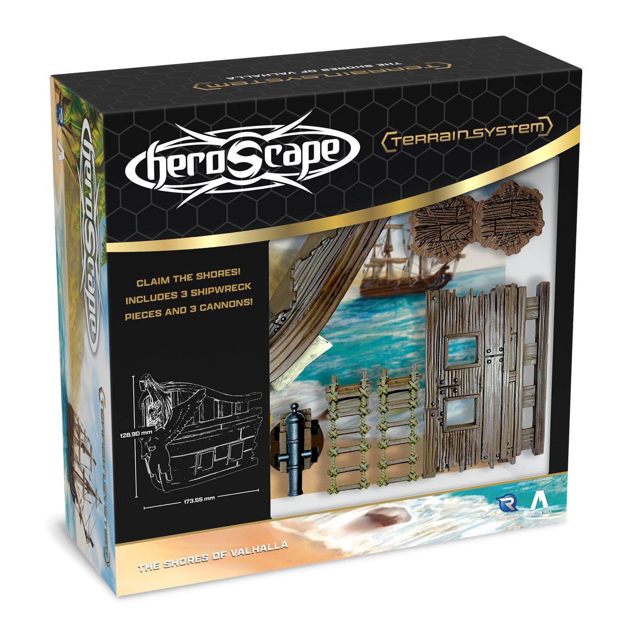 Heroscape: Shores of Valhalla Terrain Expansion (PRE-ORDER)-All Things Heroscape