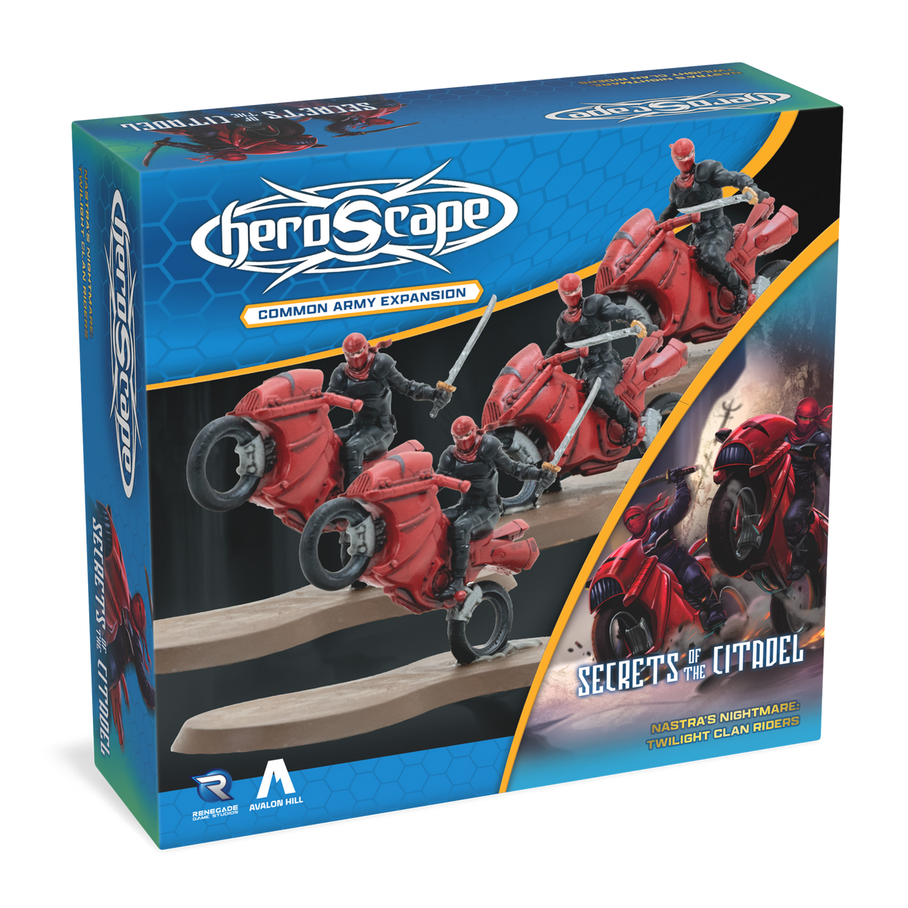 Secrets of the Citadel: Twilight Clan Riders Army Expansion - Unpainted Standard Edition (PRE-ORDER)-All Things Heroscape