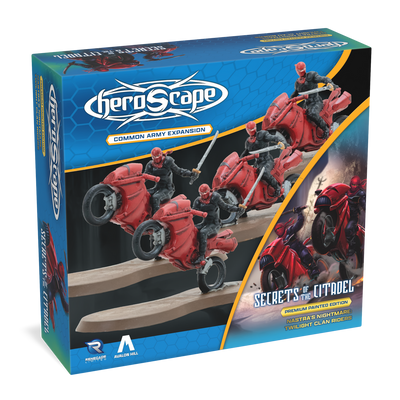 Secrets of the Citadel: Twilight Clan Riders Army Expansion - Pre-Painted Premium Edition (PRE-ORDER)-All Things Heroscape