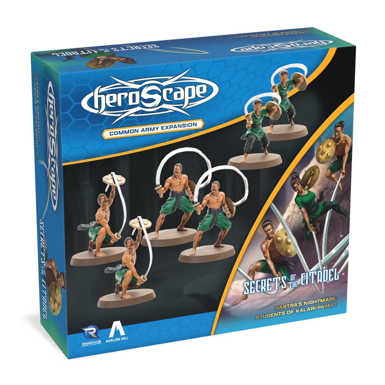 Secrets of the Citadel: Students of Kalari Payatt Army Expansion - Unpainted Standard Edition (PRE-ORDER)-All Things Heroscape
