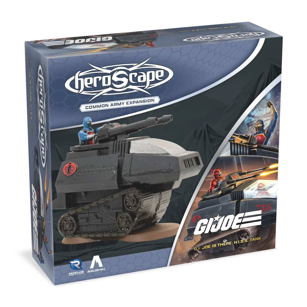 G. I. Joe is There: H.I.S.S Tank Army Expansion - Unpainted Standard Edition (PRE-ORDER)-All Things Heroscape