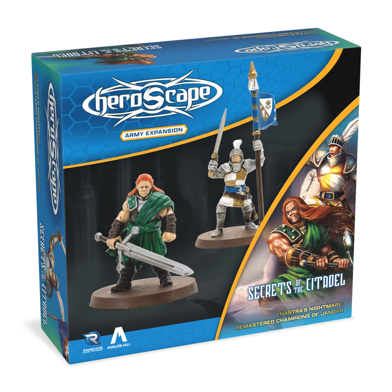 Secrets of the Citadel: Champions of Jandar Remastered Army Expansion - Unpainted Standard Edition (PRE-ORDER)-All Things Heroscape