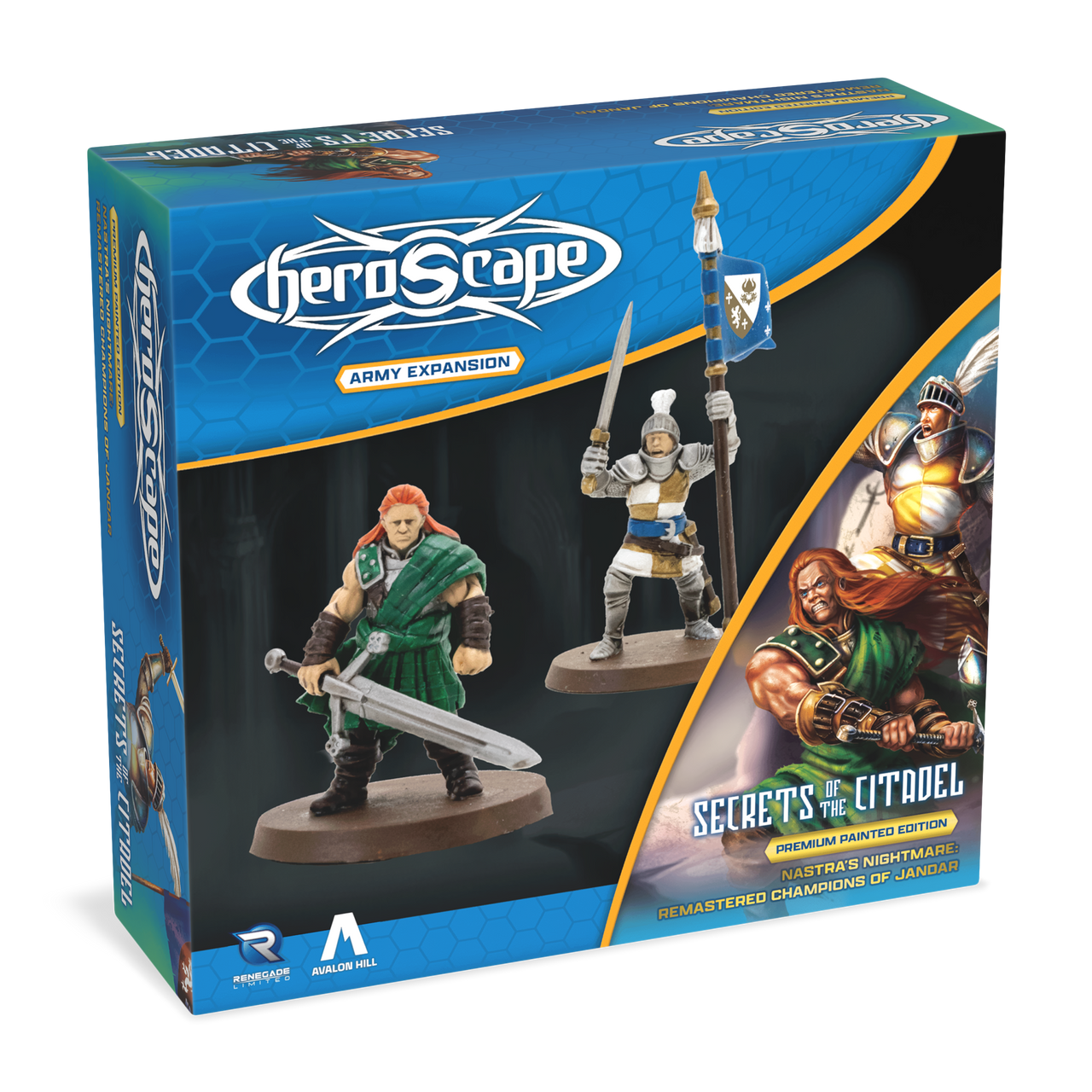Secrets of the Citadel: Champions of Jandar Remastered Army Expansion - Pre-Painted Premium Edition (PRE-ORDER)-All Things Heroscape
