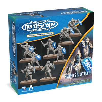 Secrets of the Citadel: Knights of Weston Remastered Army Expansion - Unpainted Standard Edition (PRE-ORDER)-All Things Heroscape