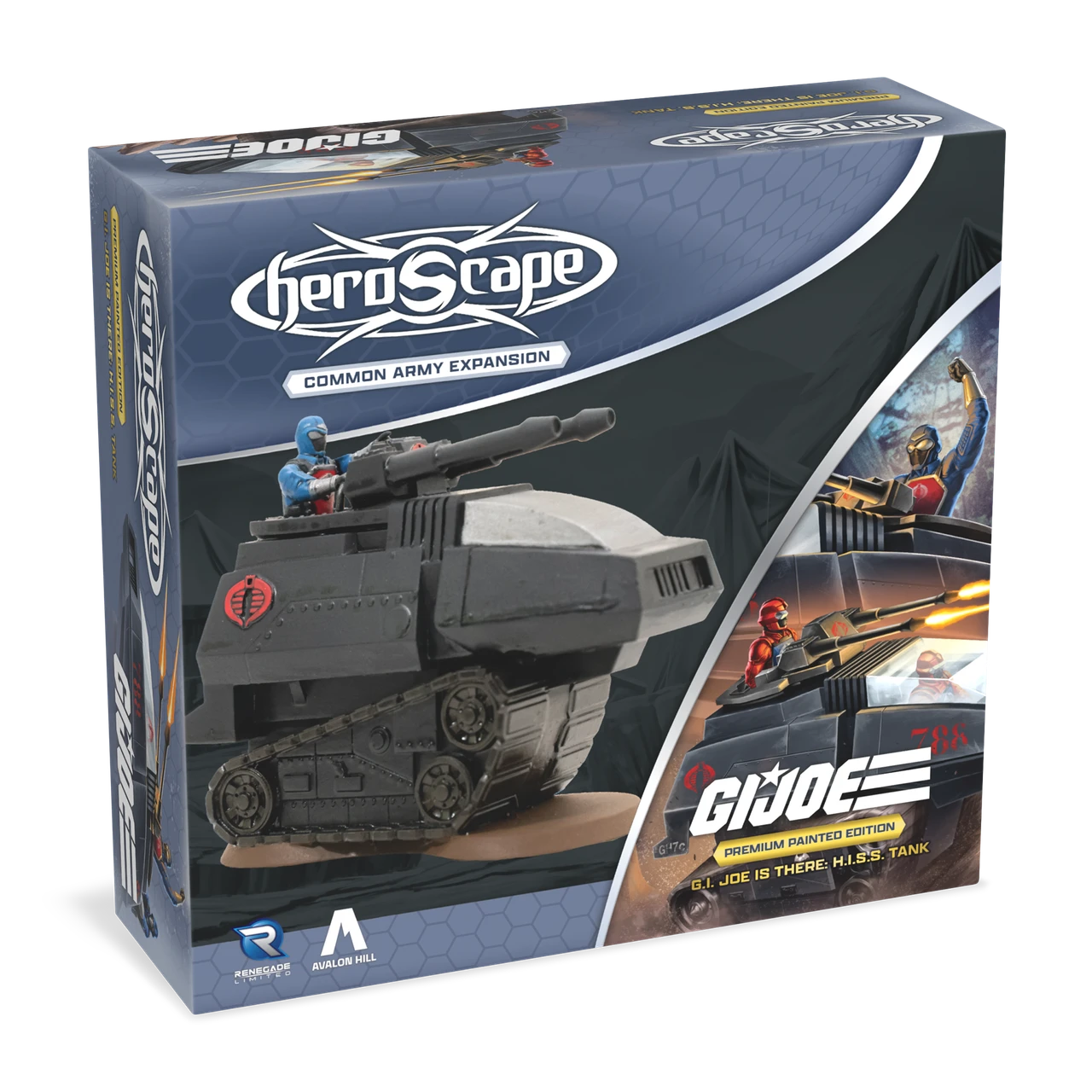 G. I. Joe is There: H.I.S.S Tank Army Expansion - Pre-Painted Premium Edition (PRE-ORDER)-All Things Heroscape