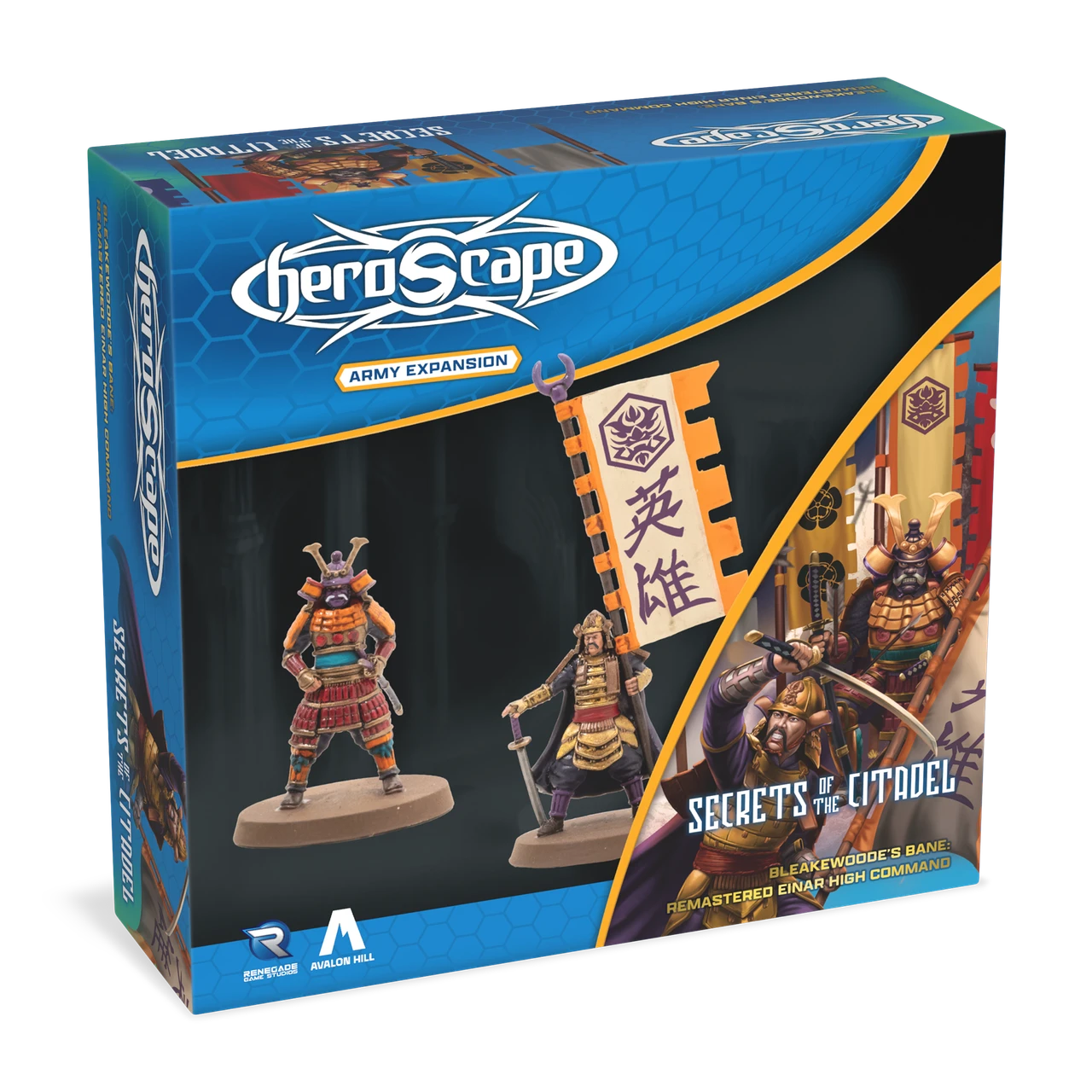 Bleakewoode's Bane: Einar High Command Remastered Army Expansion - Unpainted Standard Edition (PRE-ORDER)-All Things Heroscape