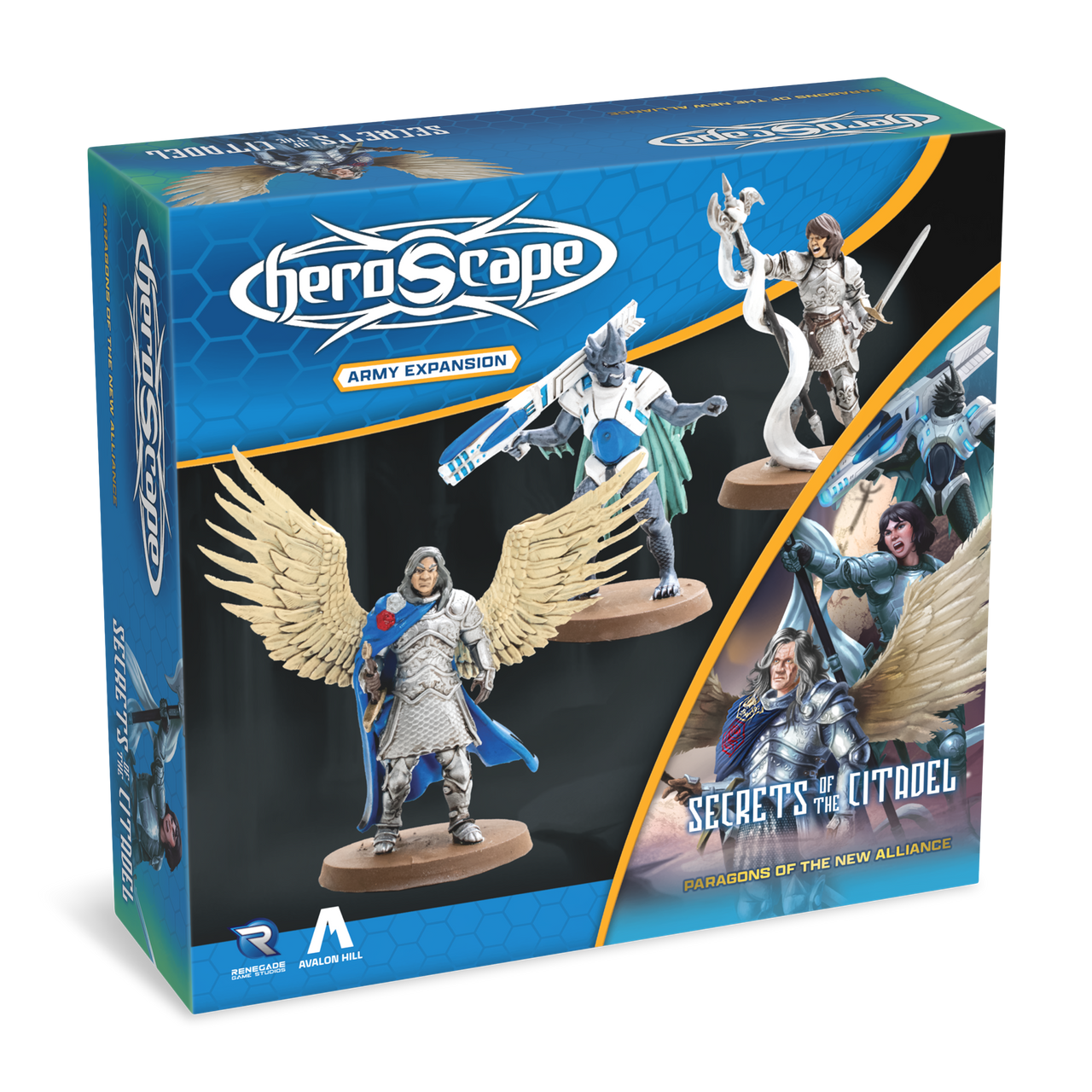 Secrets of the Citadel: Paragons of the New Alliance Army Expansion - Unpainted Standard Edition (PRE-ORDER)-All Things Heroscape