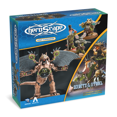 Secrets of the Citadel: Clockwork Combine Research Expedition Army Expansion - Unpainted Standard Edition (PRE-ORDER)-All Things Heroscape