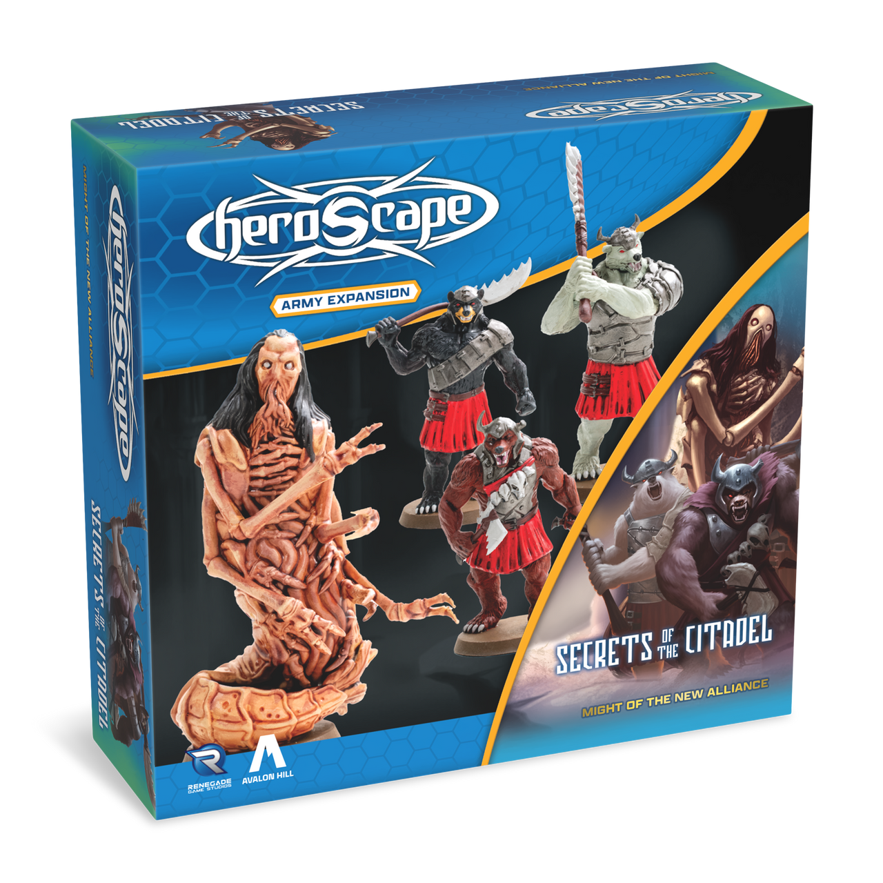 Secrets of the Citadel: Might of the New Alliance Army Expansion - Unpainted Standard Edition (PRE-ORDER)-All Things Heroscape