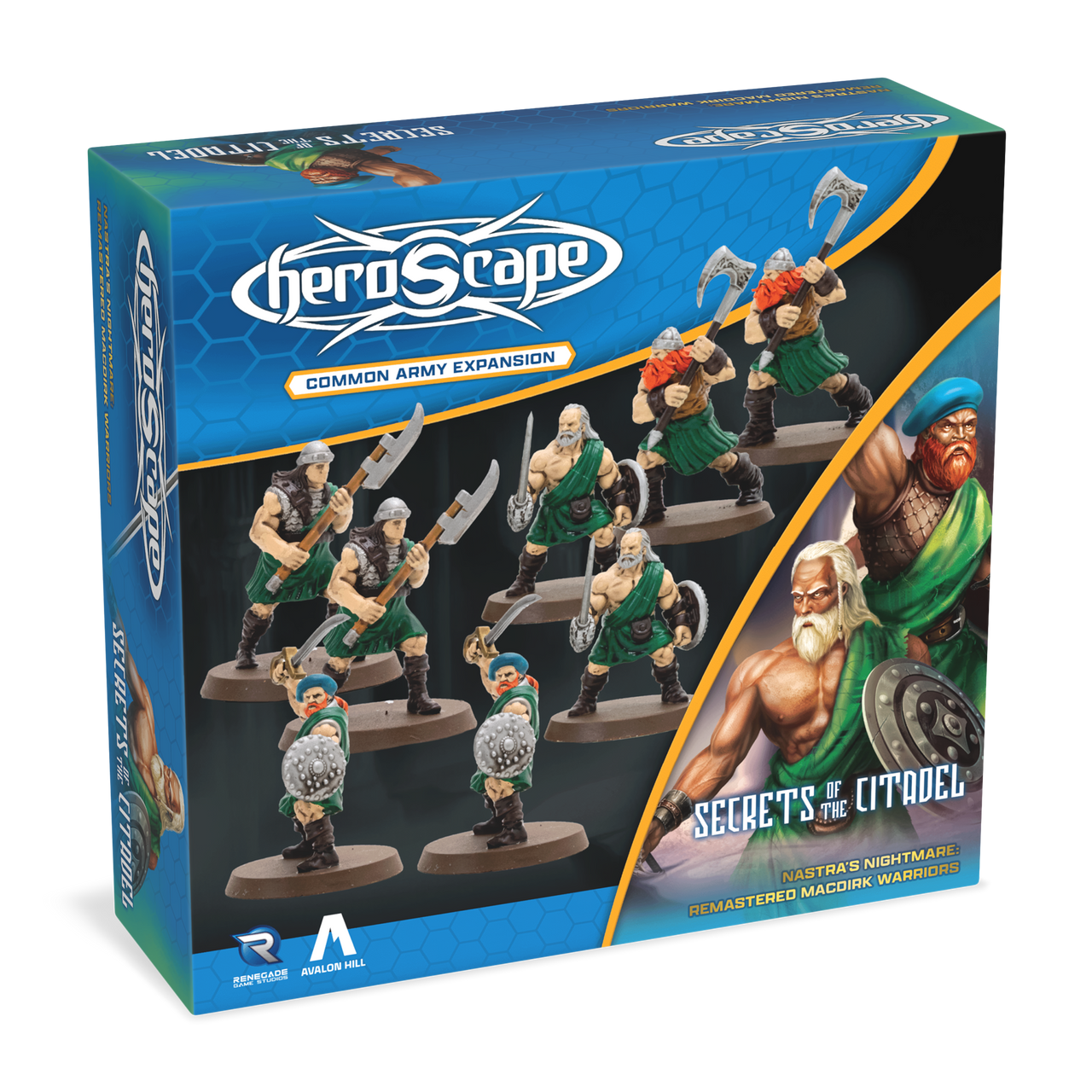 Secrets of the Citadel: MacDirk Warriors Remastered Army Expansion - Unpainted Standard Edition (PRE-ORDER)-All Things Heroscape