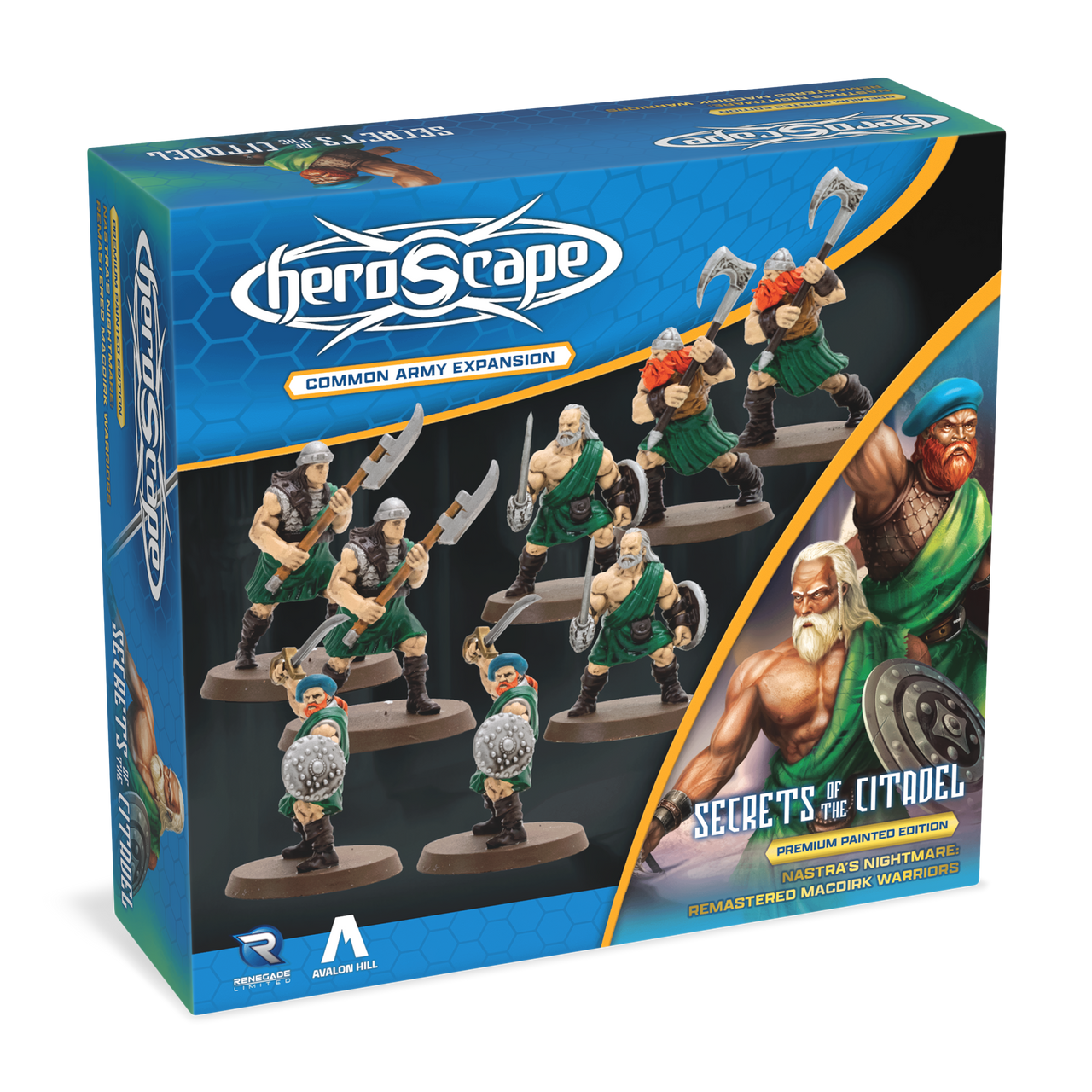Secrets of the Citadel: MacDirk Warriors Remastered Army Expansion - Pre-Painted Premium Edition (PRE-ORDER)-All Things Heroscape