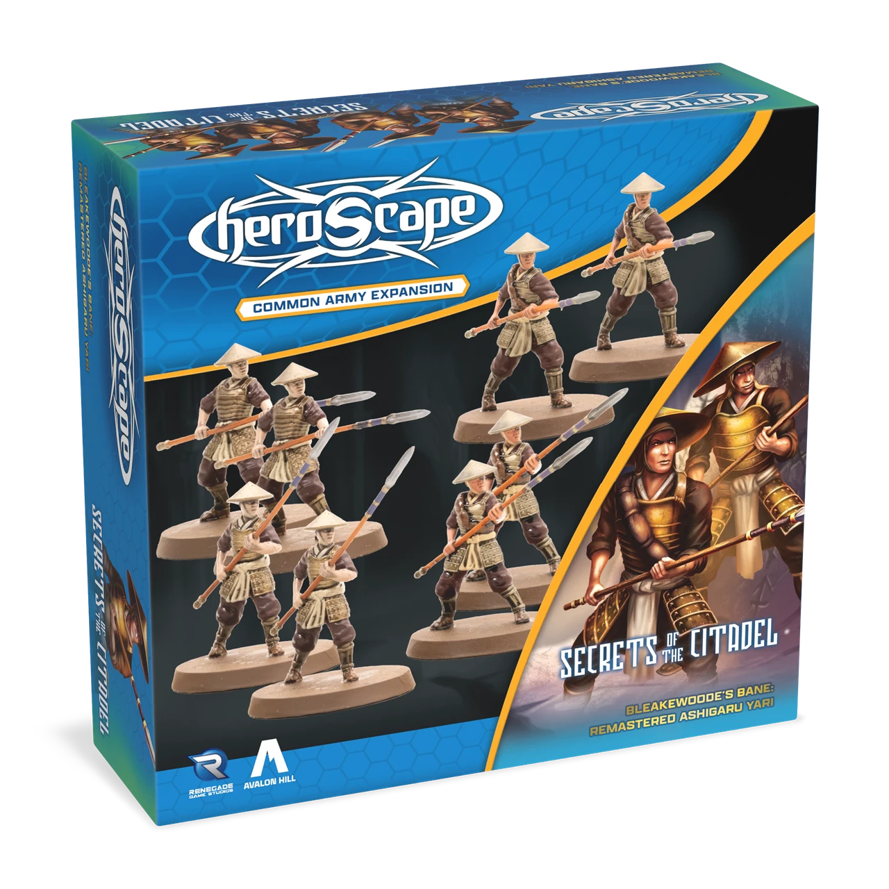 Bleakewoode's Bane: Ashigaru Yari Remastered Army Expansion - Unpainted Standard Edition (PRE-ORDER)-All Things Heroscape