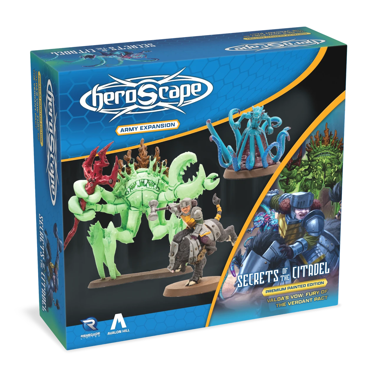 Valda's Vow: Fury of the Verdant Pact Army Expansion - Pre-Painted Premium Edition (PRE-ORDER)-All Things Heroscape
