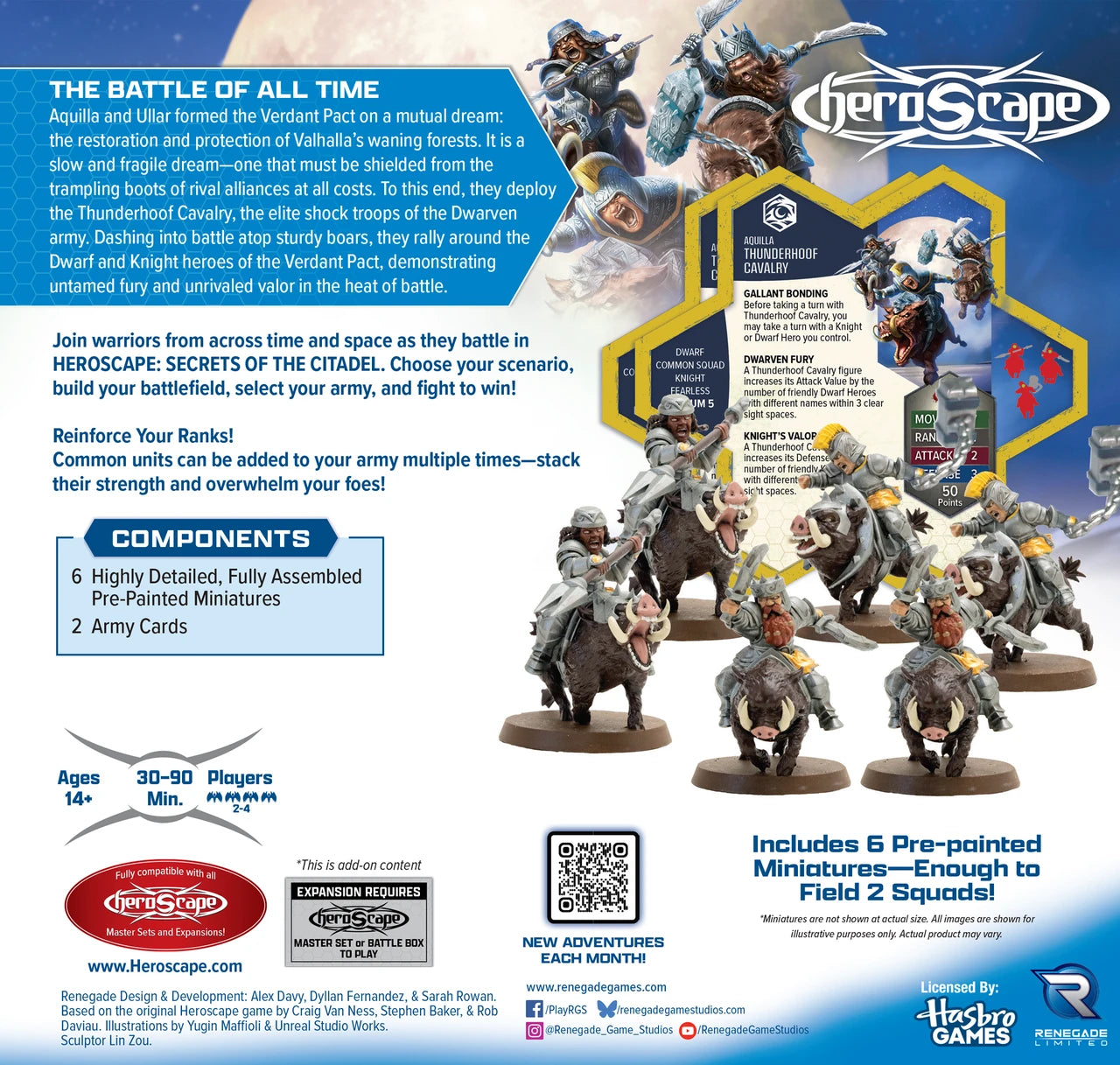 Valda's Vow: Thunderhoof Calvary Common Army Expansion - Pre-Painted Premium Edition (PRE-ORDER)