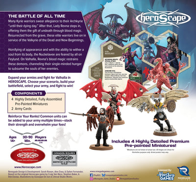 Thormun's Thunder: Revenants of Revna & Nuckelavee Common Army Expansion - Pre-Painted Premium Edition (PRE-ORDER)-All Things Heroscape