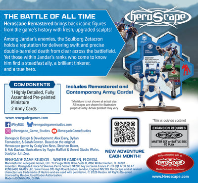 Secrets of the Citadel: Zetacron Remastered Army Expansion - Pre-Painted Premium Edition (PRE-ORDER)-All Things Heroscape