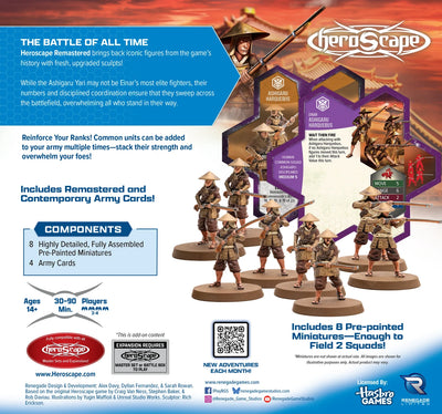 Bleakewoode's Bane: Ashigaru Harquebus Remastered Army Expansion - Pre-Painted Premium Edition (PRE-ORDER)