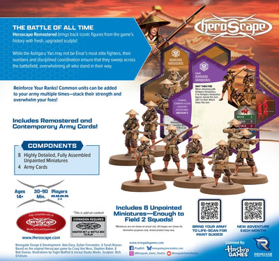 Bleakewoode's Bane: Ashigaru Harquebus Remastered Army Expansion - Unpainted Standard Edition (PRE-ORDER)