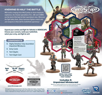 G. I. Joe is There: Mission Specialists Army Expansion - Unpainted Standard Edition (PRE-ORDER)