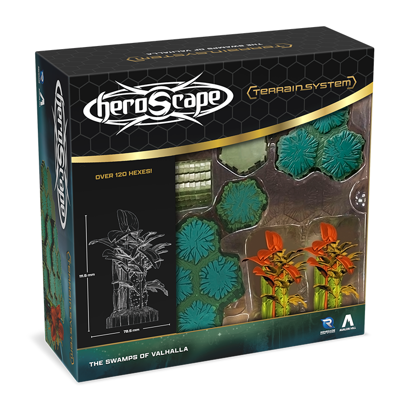 Heroscape: The Swamps of Valhalla Terrain Expansion-All Things Heroscape