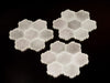 21 x 1-Hex Ice Tiles-All Things Heroscape