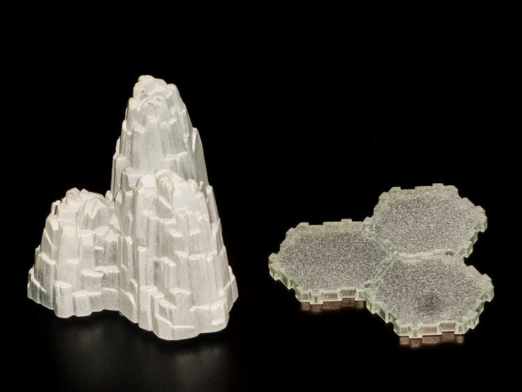 3-Hex Ice Glacier-All Things Heroscape