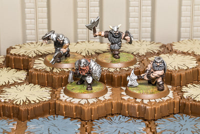 Axegrinders of Burning Forge - Common Squad-All Things Heroscape