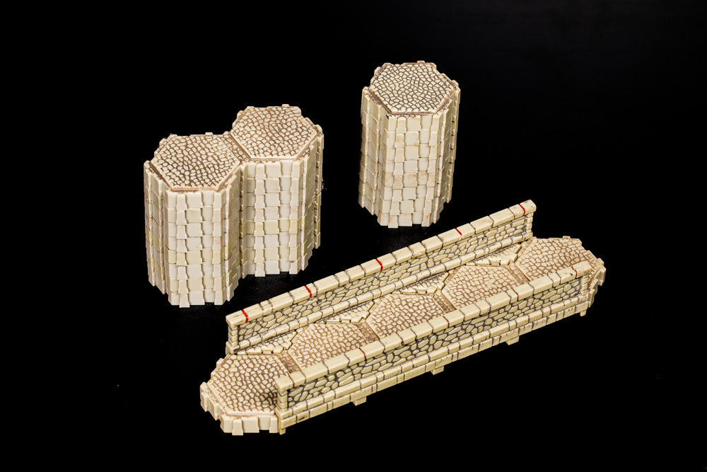 Forest 5-Hex Bridge and Road Lot - All Things Heroscape