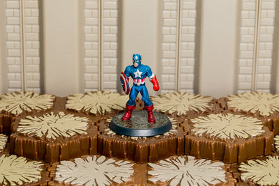 Captain America - Unique Hero-All Things Heroscape