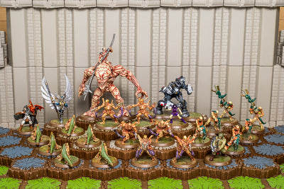 Complete Swarm of the Marro - 24 Figures Only Set-All Things Heroscape
