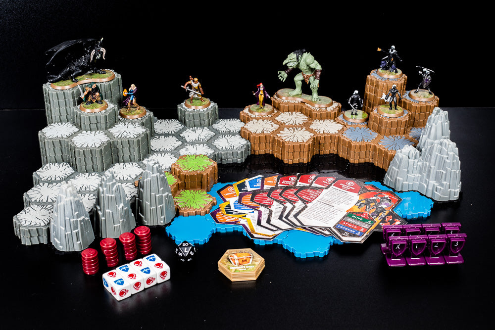 Master Set 3 - D&D: Battle for the Underdark - 100% Complete-All Things Heroscape