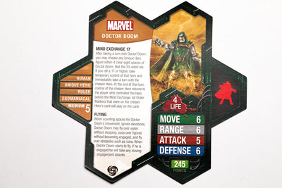 Doctor Doom - Unique Hero-All Things Heroscape