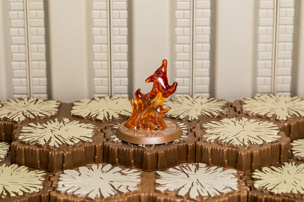 Fire Elemental - Common Hero-All Things Heroscape