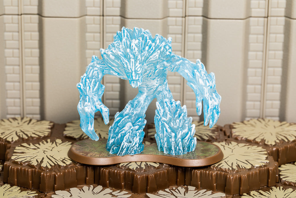 Greater Ice Elemental - Uncommon Hero-All Things Heroscape
