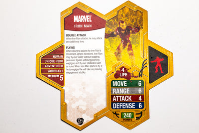Iron Man - Unique Hero-All Things Heroscape