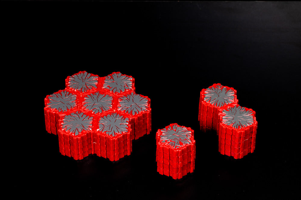 Volcarren Terrain Lot - 43 Hexes-All Things Heroscape