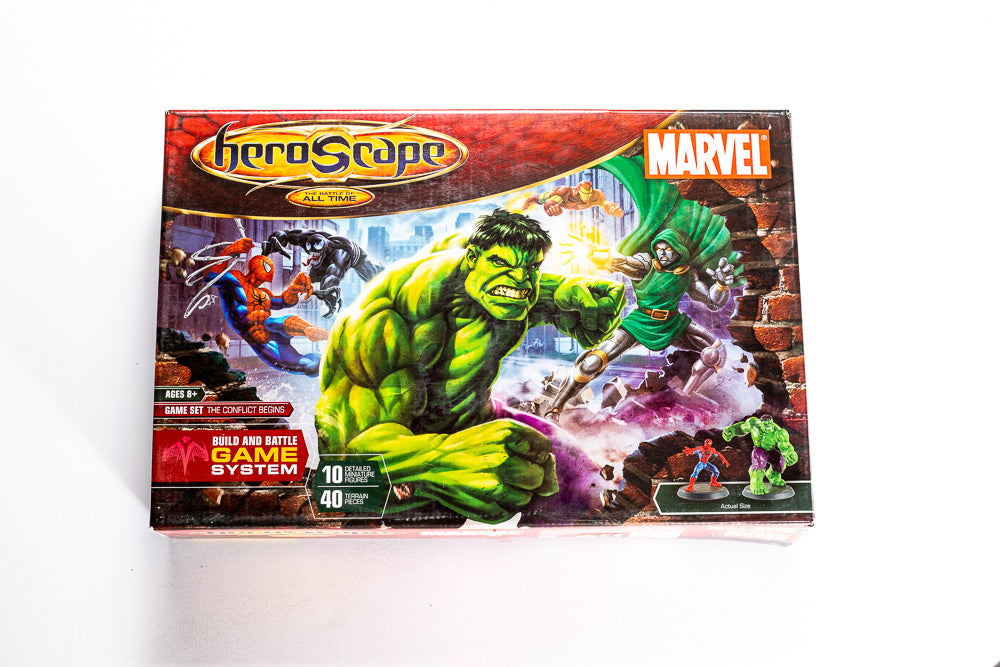 Marvel: The Conflict Begins - Master Set - NEW!-All Things Heroscape