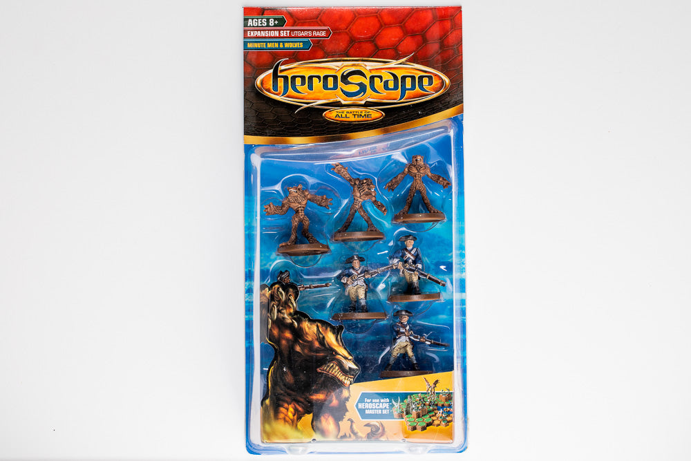 Minutemen & Wolves Figure Expansion - NEW!-All Things Heroscape