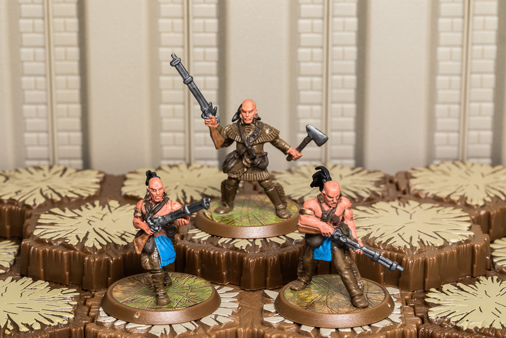 Mohican River Tribe - Common Squad-All Things Heroscape
