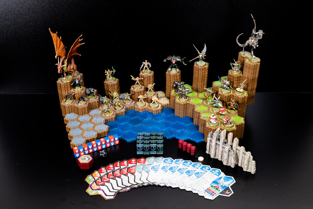 Master Set 1 - Rise of the Valkyrie, 1st Edition - 100% Complete-All Things Heroscape