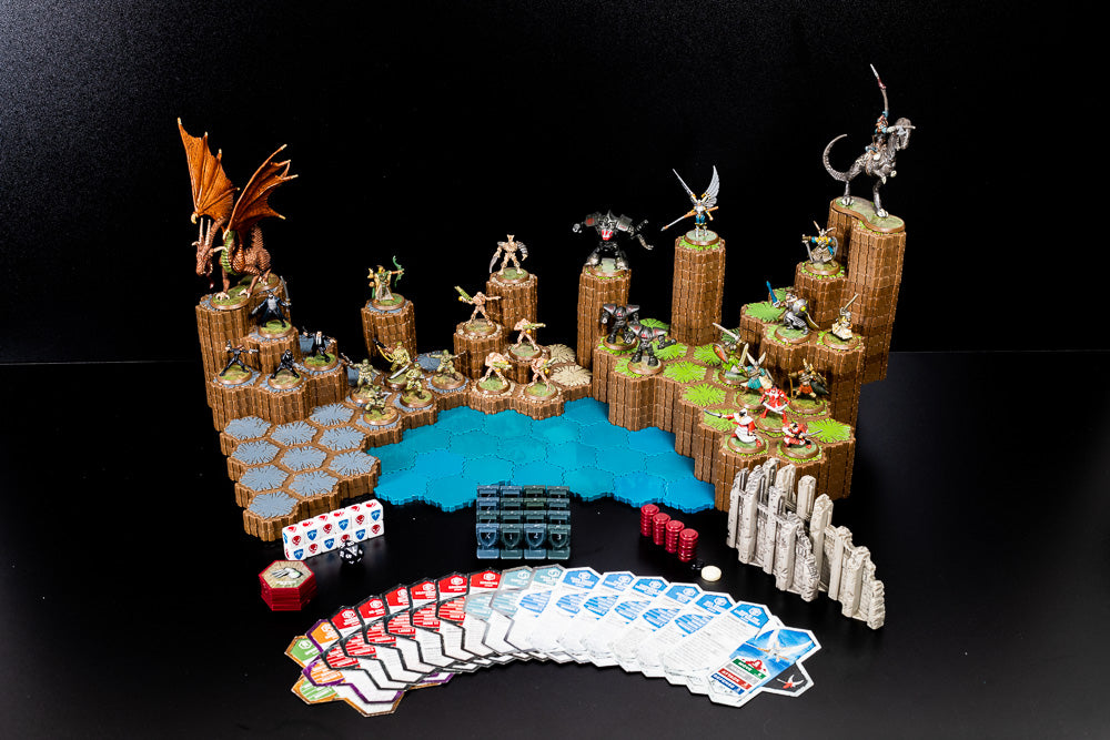 Master Set 1 - Rise of the Valkyrie, 2nd Edition - 100% Complete-All Things Heroscape