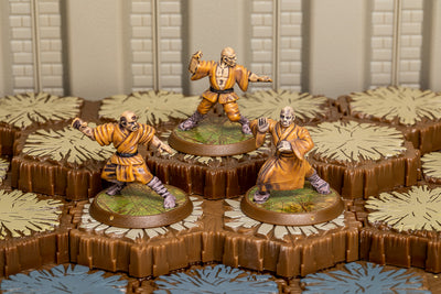 Shaolin Monks - Common Squad-All Things Heroscape