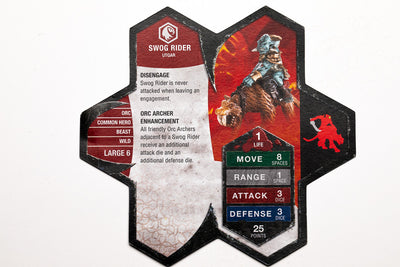 Swog Rider - Common Hero-All Things Heroscape