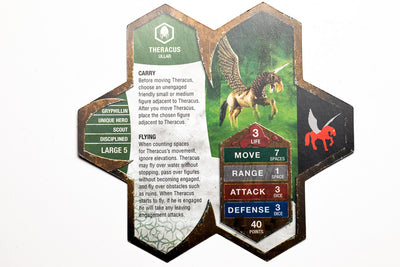 Theracus - Unique Hero-All Things Heroscape