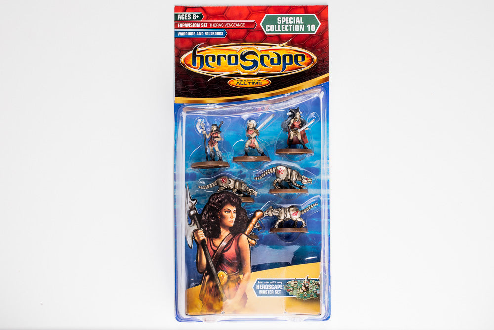 Warriors & Soulborgs Figure Expansion - Wave 10 - NEW!-All Things Heroscape