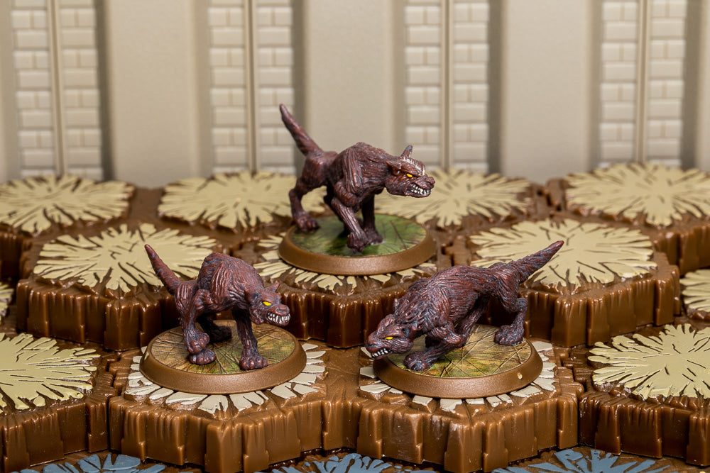 Wolves of Badru - Common Squad-All Things Heroscape